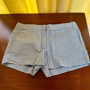 Crewcuts Frankie Blue and White Striped Cotton Summer Shorts Girls Size 12